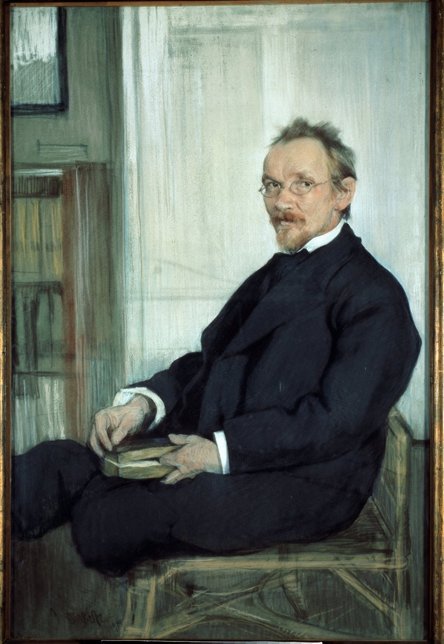 صورة للكاتب والفيلسوف فاسيلي (فاسيلي) فاسيليفيتش روزانوف (1856-1919) بواسطة ليون باكست