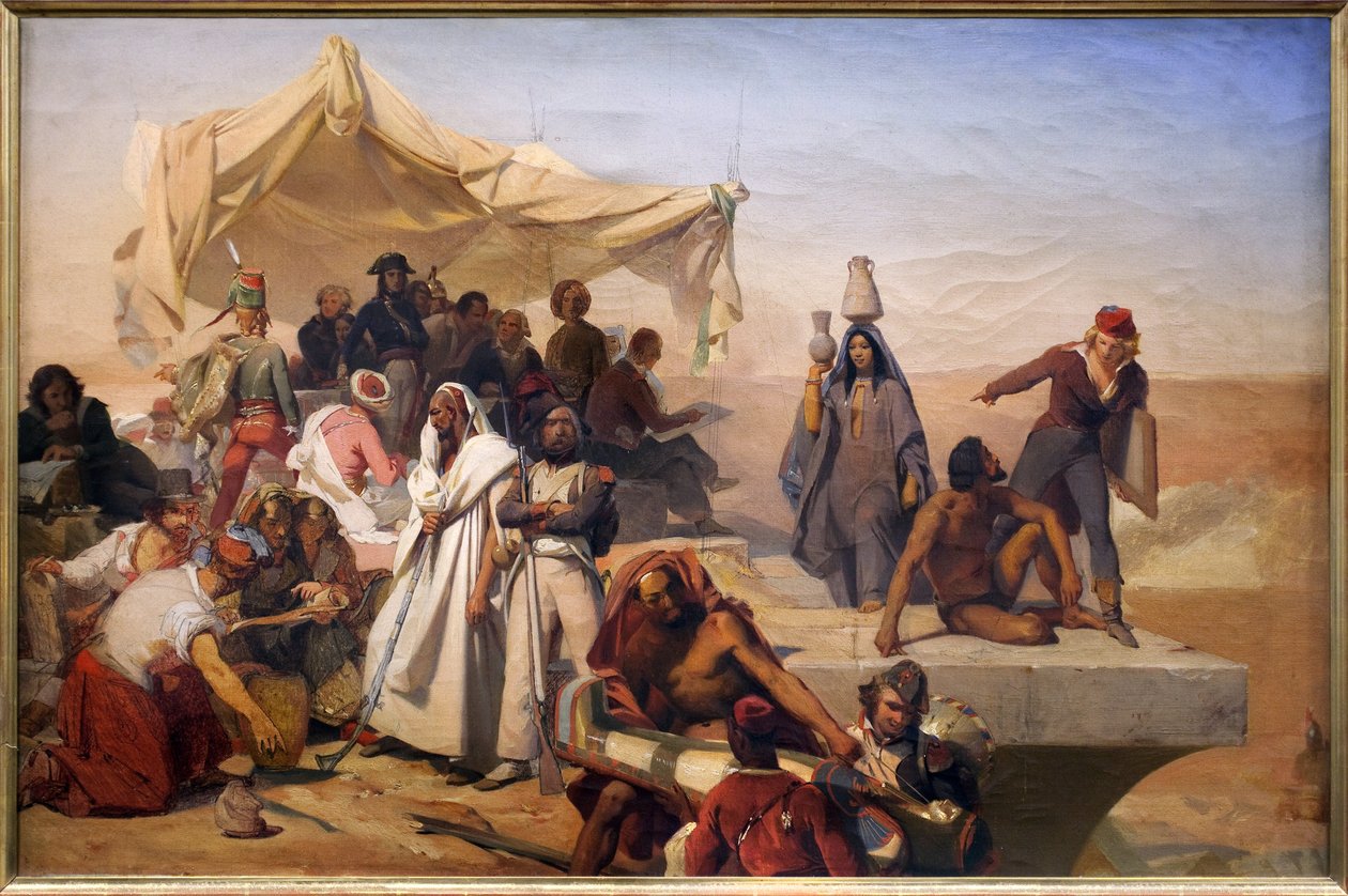 رحلة (الريف) من مصر بأوامر من بونابرت (نابليون بواسطة ليون كوجنيت