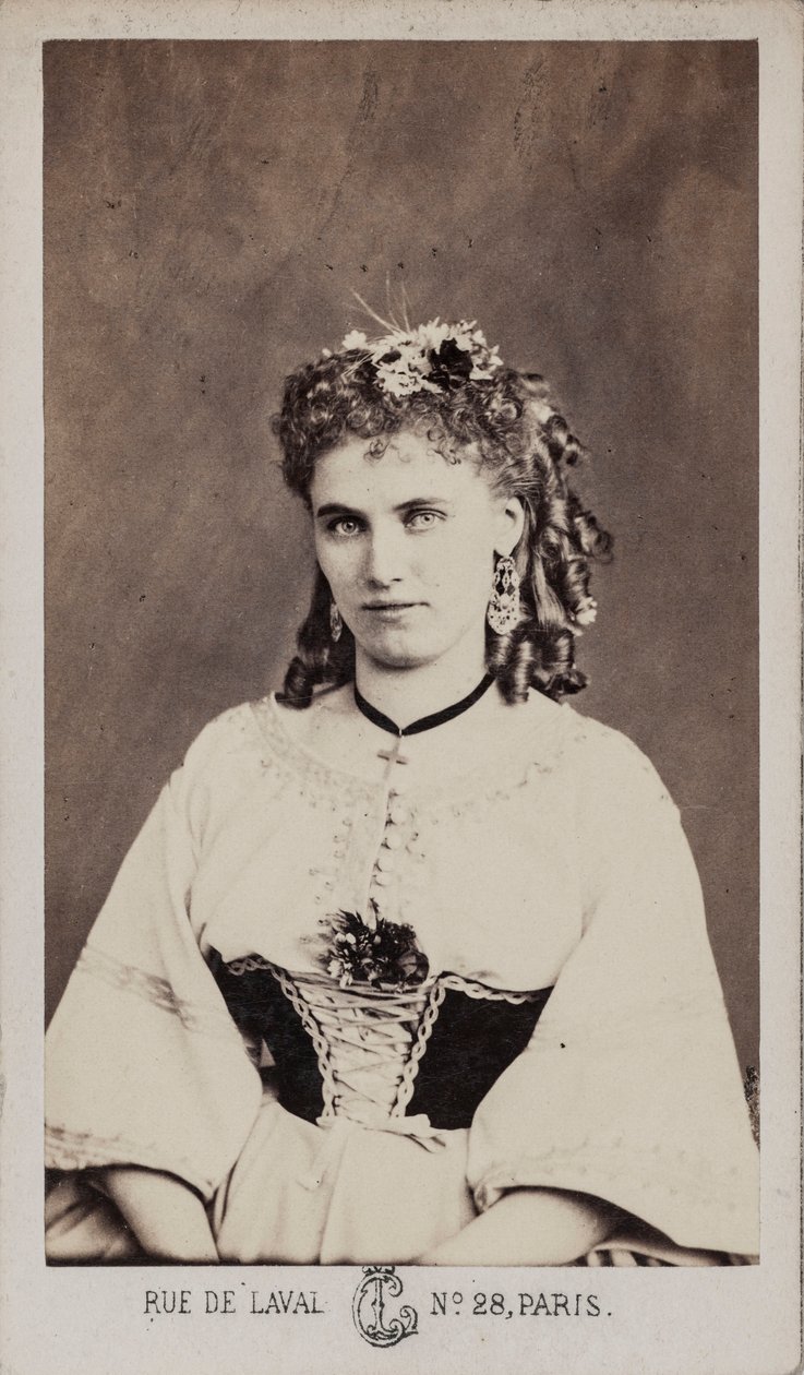 صورة كريستين نيلسون 1843-1921. بواسطة ليون كريمير