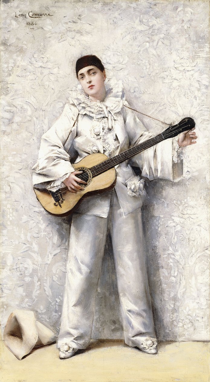 Pierrot ، 1886 بواسطة ليون فرانسوا كومير