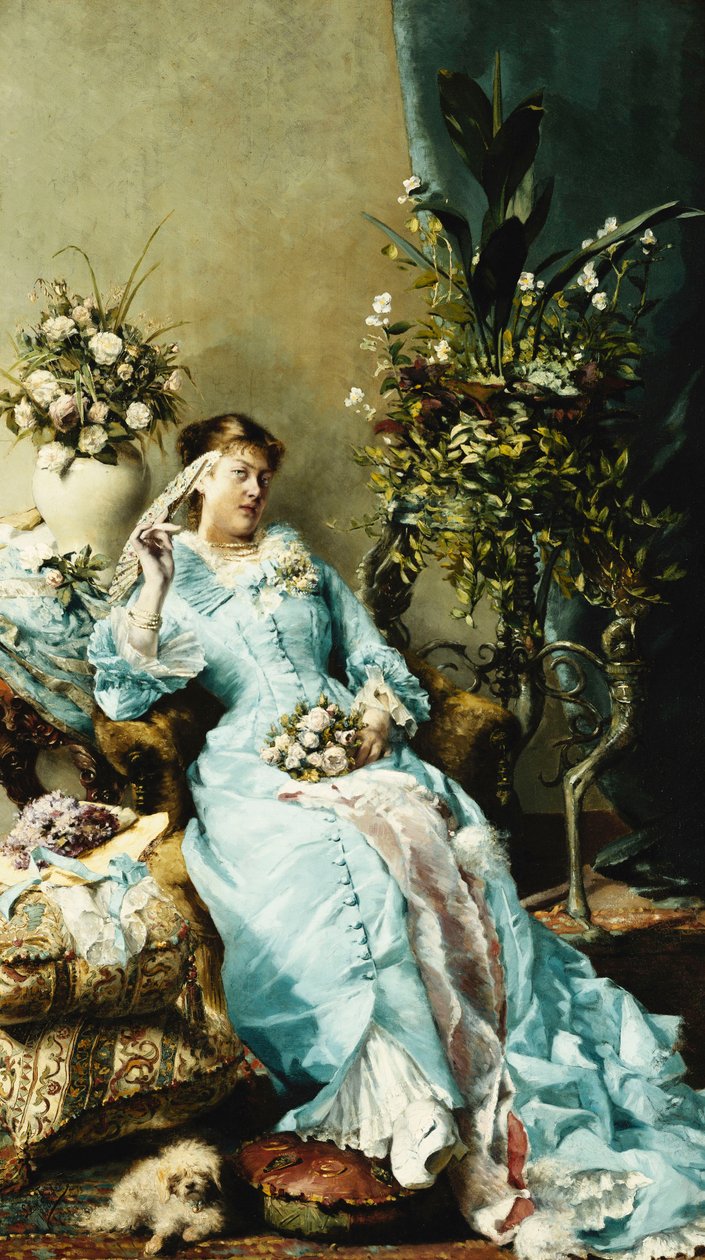 الفترة الجميلة ؛ لابيل إبوك ، 1880 بواسطة ليون هنري ماري فريدريك
