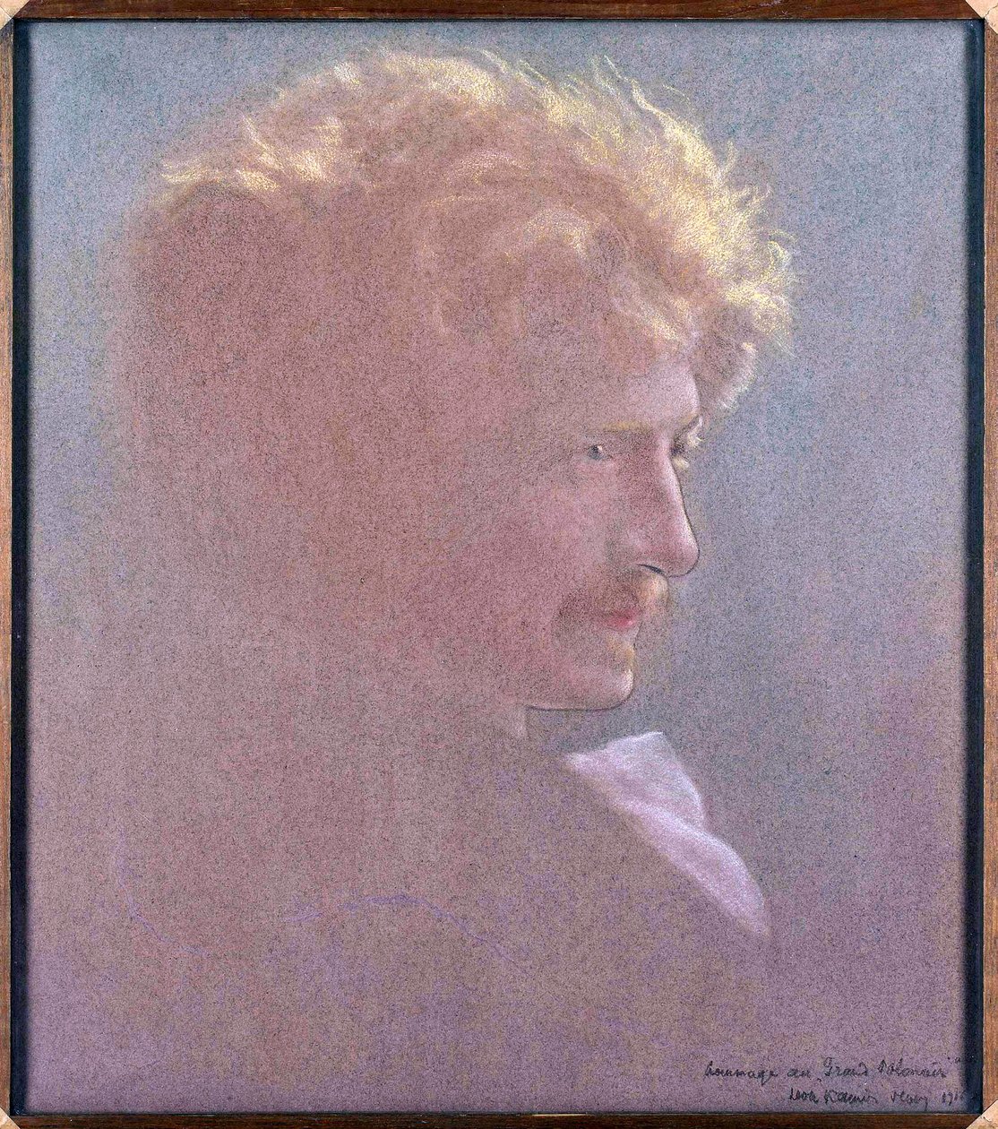 صورة لإغناسي جان باديريوسكي (1860-1941) (تحية للقطب العظيم) بواسطة كوفمان ، ليون (1872-1933). زيت على قماش بواسطة ليون كامير كوفمان