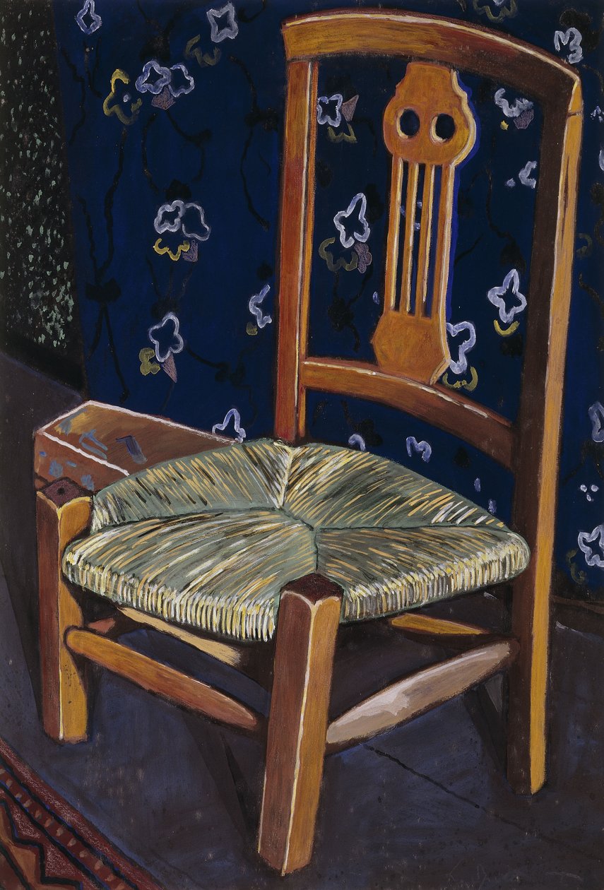 كرسي مادلين La Chaise de Madeleine - كرسي مادلين ، حوالي عام 1925 (غواش على البطاقة) بواسطة ليون سبيليرت
