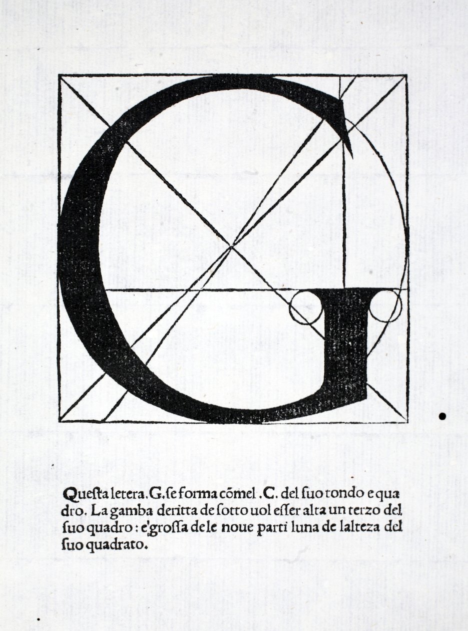 G ، توضيح من "Divina Proportione" من تأليف Luca Pacioli (c.1445-1517) ، حانة في الأصل. البندقية ، 1509 بواسطة ليوناردو دا فينشي
