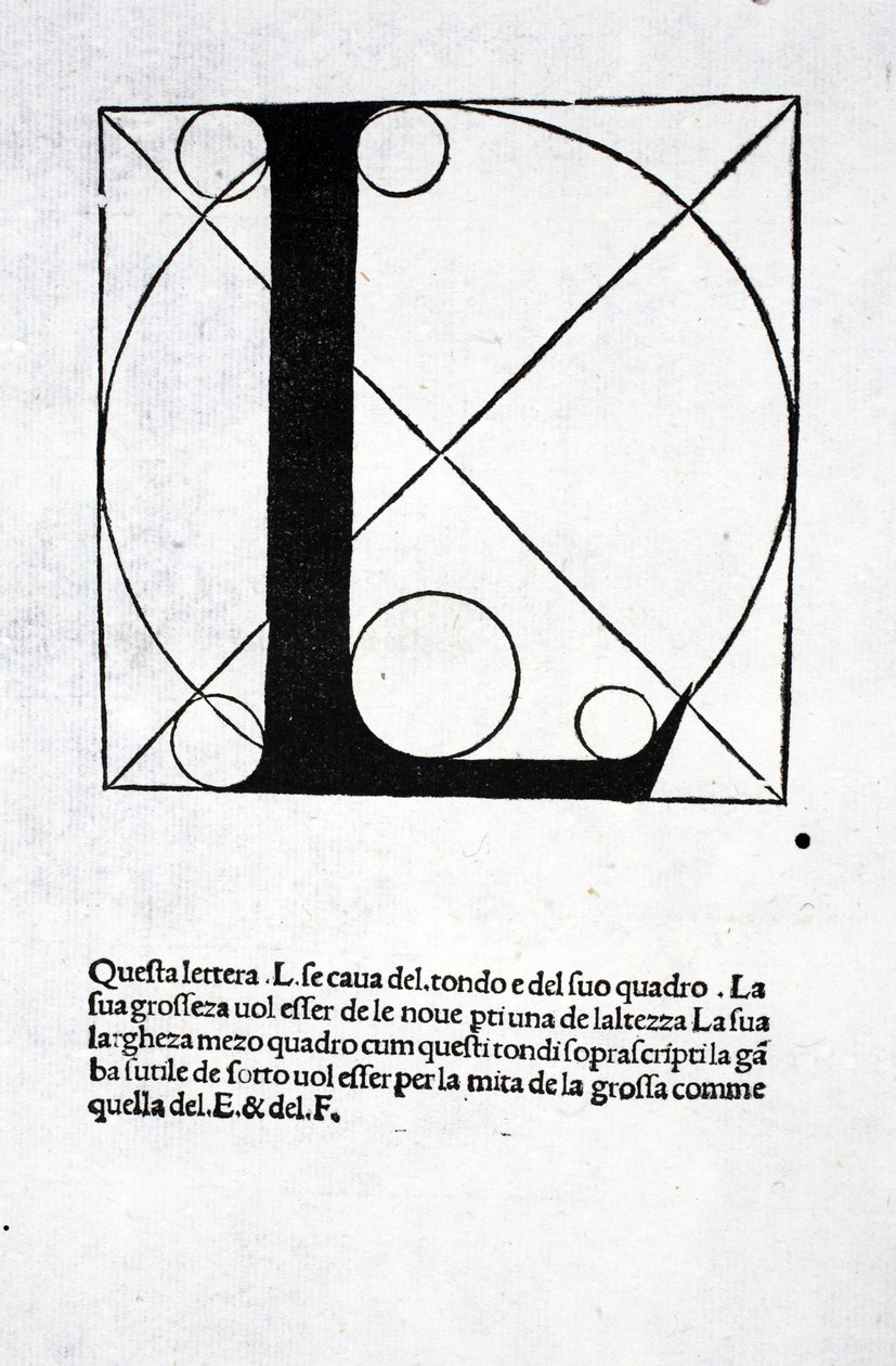 50 ، من "النسبة الإلهية" لوكا باسيولي (c.1445-1517) ، حانة في الأصل. البندقية ، 1509 بواسطة ليوناردو دا فينشي