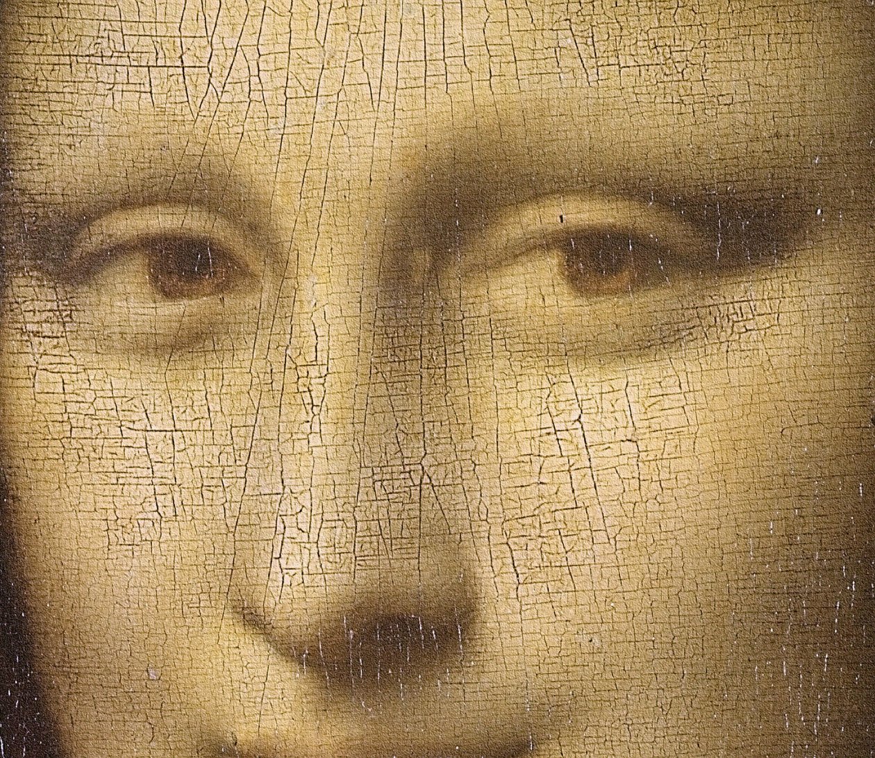 الموناليزا ، c.1503-6 (تفاصيل 3179) بواسطة ليوناردو دا فينشي