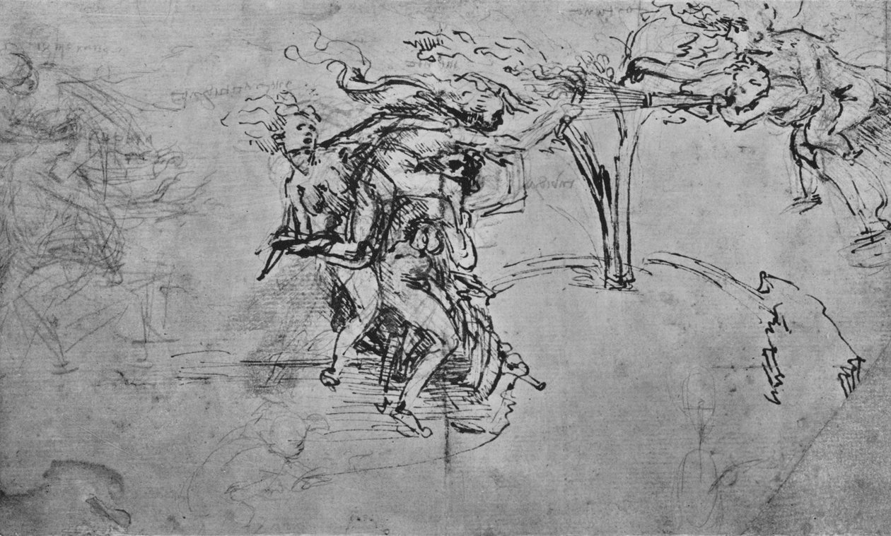 رمزية الشك والحسد ، c1480 1945 بواسطة ليوناردو دا فينشي