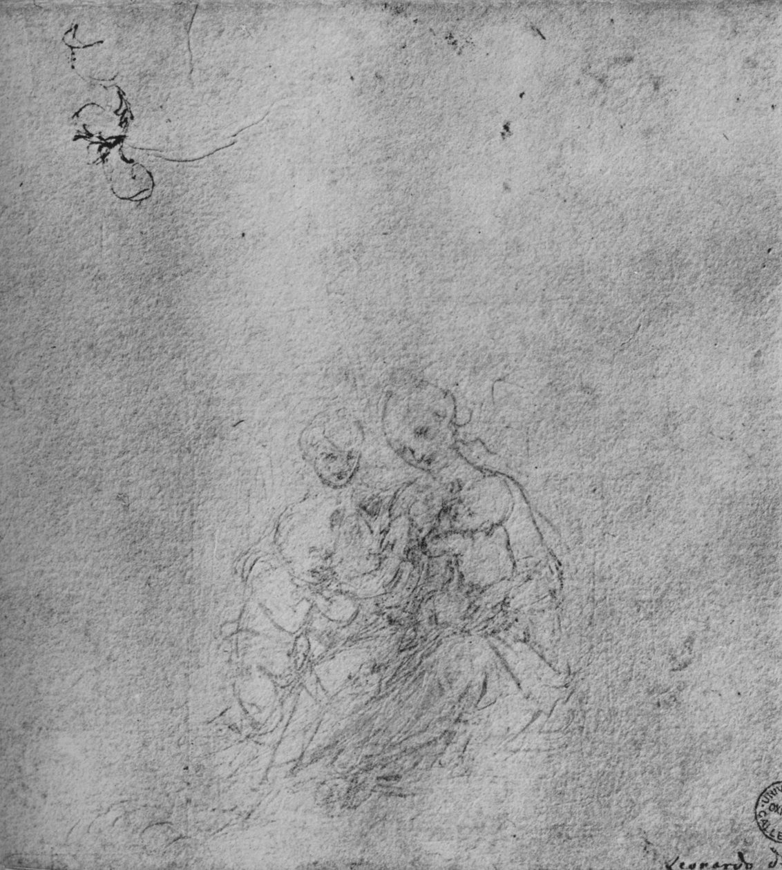 مادونا والطفل مع الطفل سانت جون والملاك ، c1475 1945 بواسطة ليوناردو دا فينشي