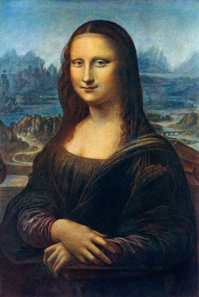 الموناليزا ، c1505 ، 1912. بواسطة ليوناردو دا فينشي