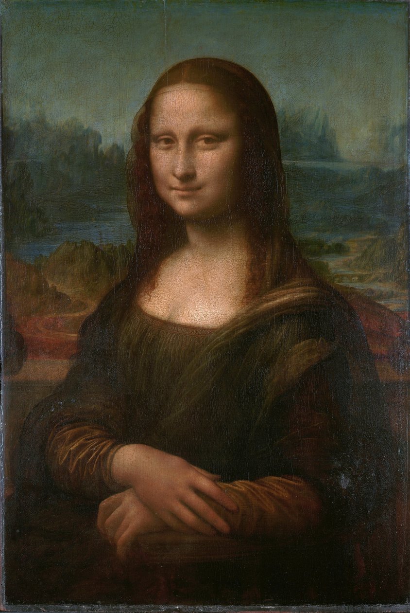 الموناليزا (أو La Joconde ، La Gioconda) بواسطة ليوناردو دا فينشي