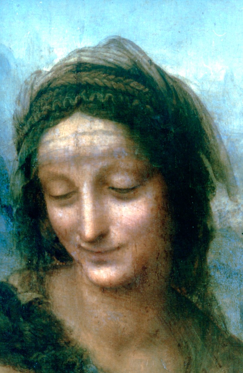 العذراء والطفل مع تفاصيل سانت آن ، 1502-1516 بواسطة ليوناردو دا فينشي