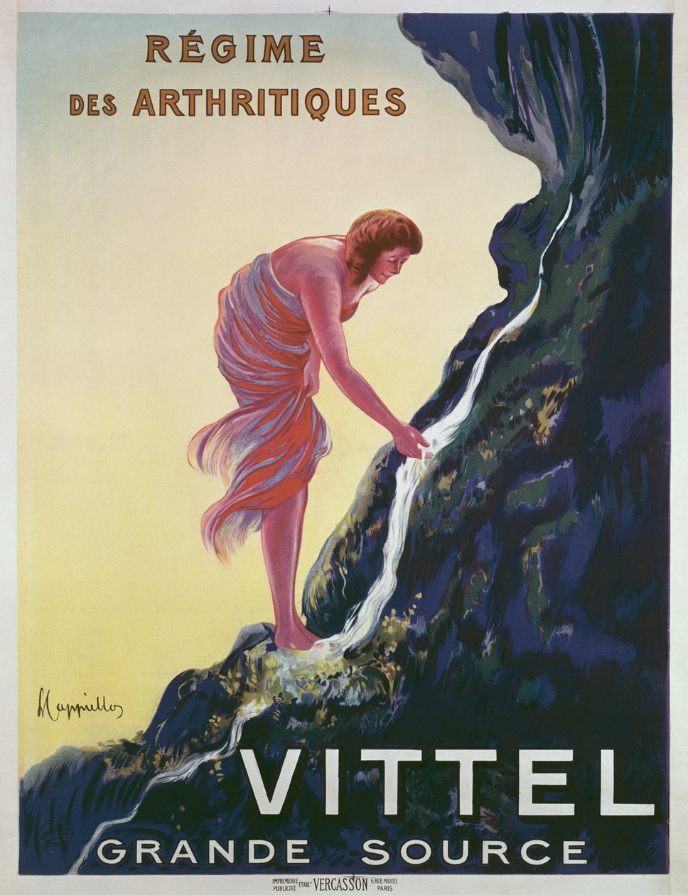 إعلان لشركة Vittel Grande 1911 بواسطة ليونيتو كابيلو