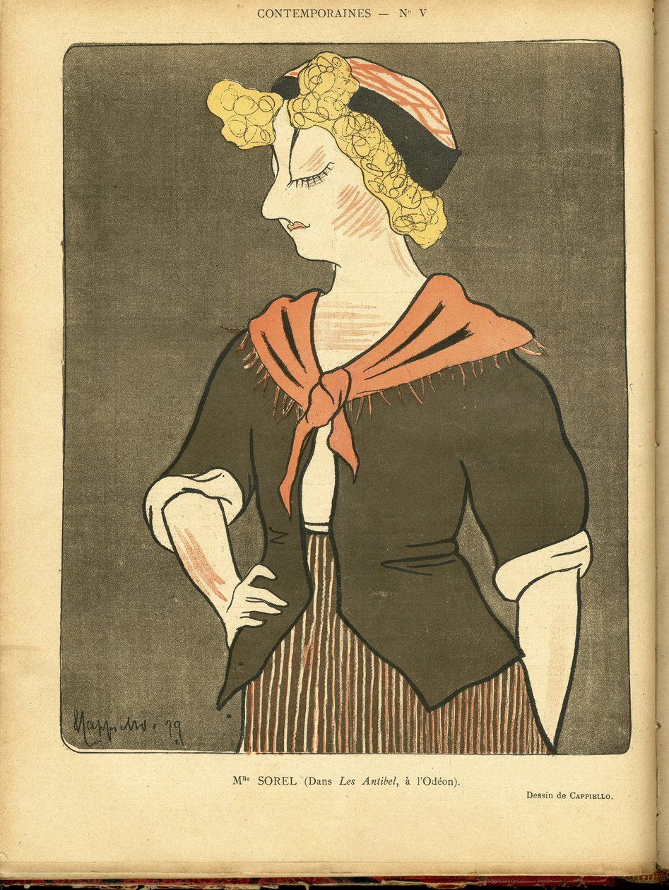 رسم توضيحي لـ Leonetto Cappiello dit Cappiello (1875-1942) في Le Rire بواسطة ليونيتو كابيلو