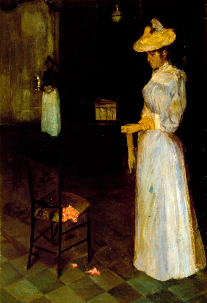 Lady in an Interior, by Leonetto Cappiello بواسطة ليونيتو كابيلو
