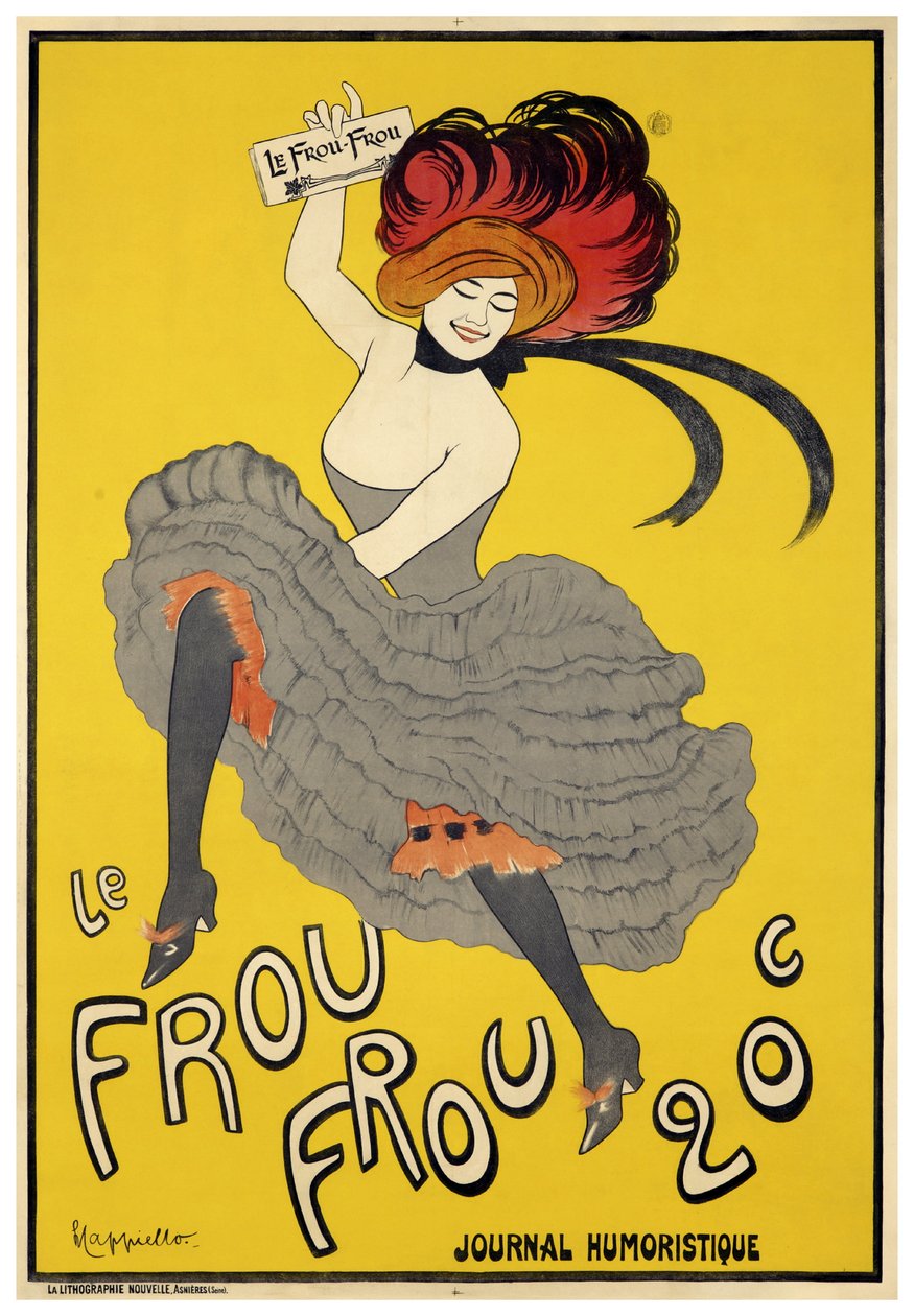 Le Frou-Frou (1899) العدد الافتتاحي بواسطة ليونيتو كابيلو