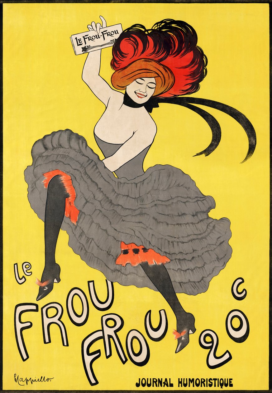 ملصق Le Frou Frou من تصميم Leonetto Cappiello بواسطة ليونيتو كابيلو