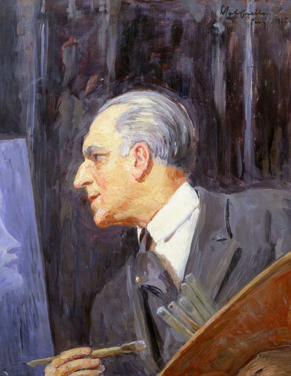 "Self-portrait" (oil on canvas) بواسطة ليونيتو كابيلو