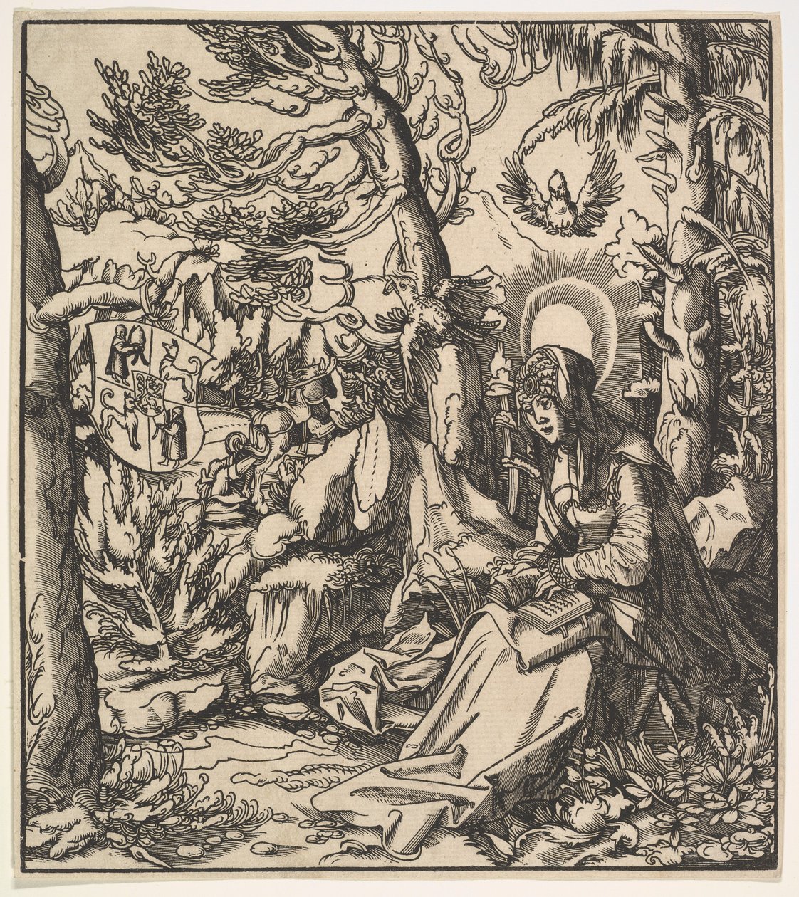سانت إيتا من توغينبورغ ، من هابسبورغ سانتس ، 1516-1818. بواسطة ليونارد بيك