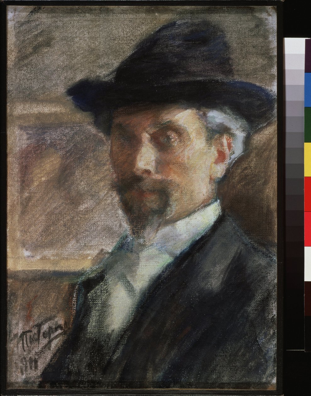 تصوير شخصي. عمل ليونيد أوسيبوفيتش باسترناك (1862-1945) ، باستيل على ورق بواسطة ليونيد أوسيبوفيتش باسترناك
