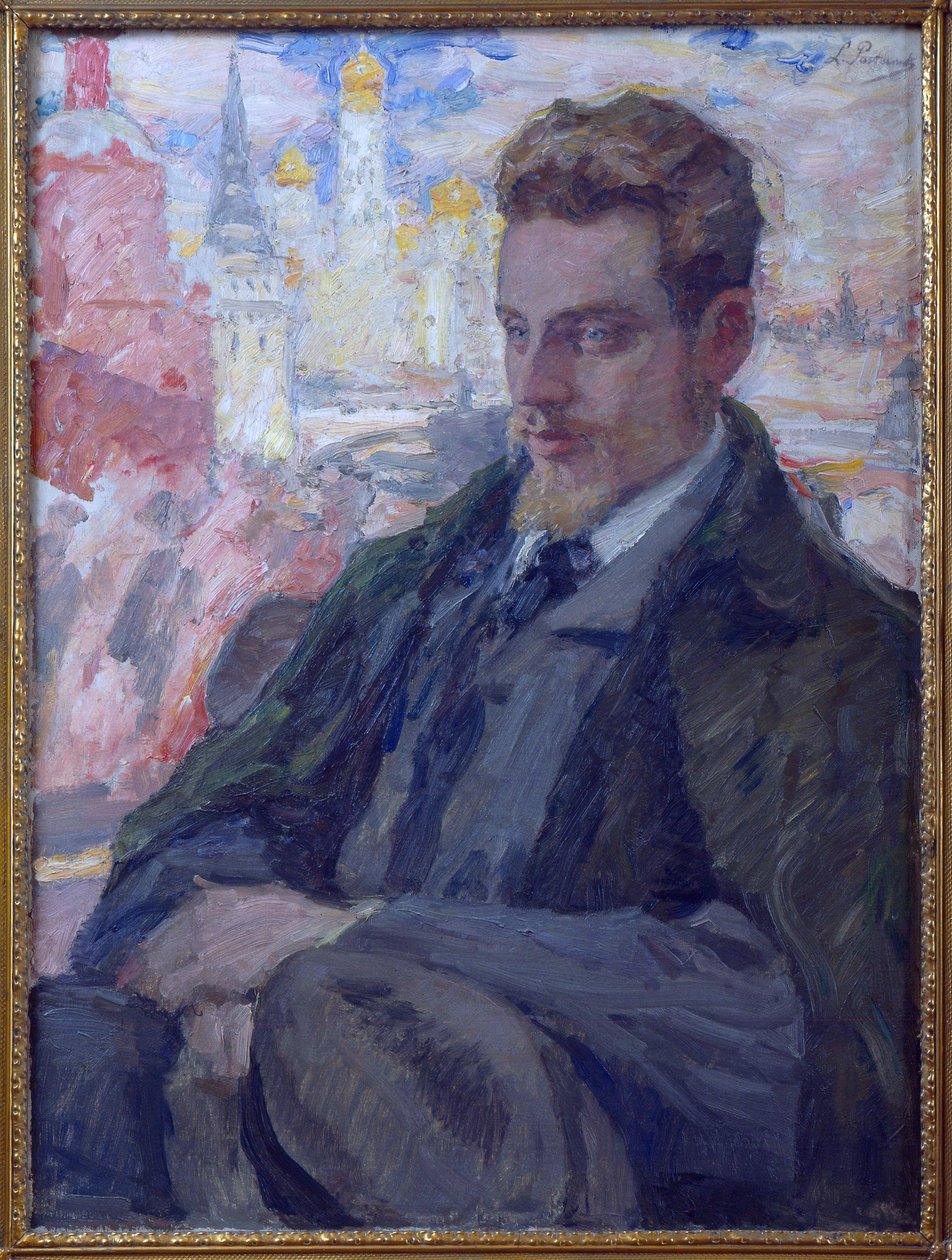 صورة للشاعر راينر ماريا ريلكه (1875-1926) ، بقلم باسترناك وليونيد أوسيبوفيتش (1862-1945). زيت على قماش بواسطة ليونيد أوسيبوفيتش باسترناك
