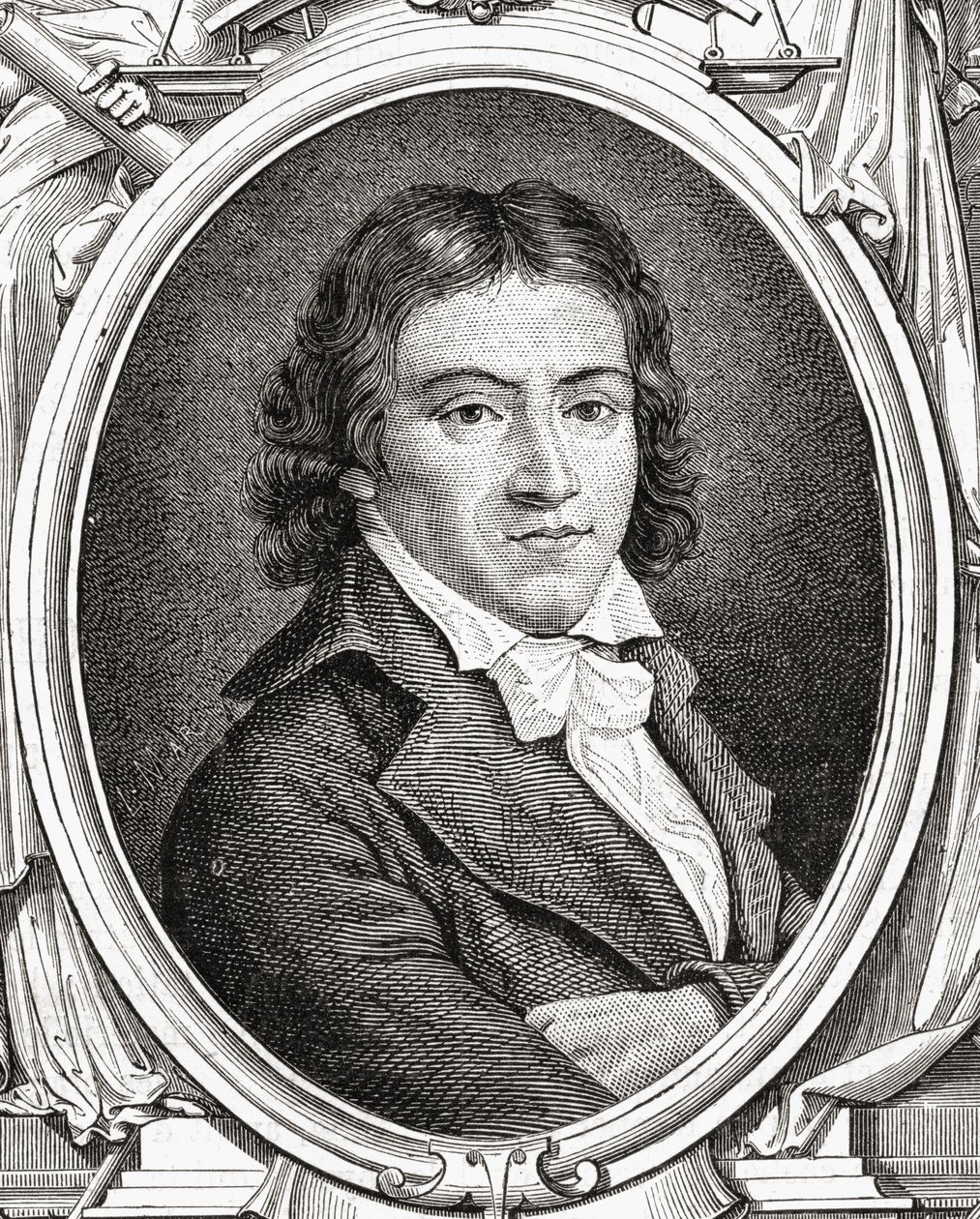 صورة لكاميل ديسمولينز (1760-1794) بواسطة ليوبولد مارس
