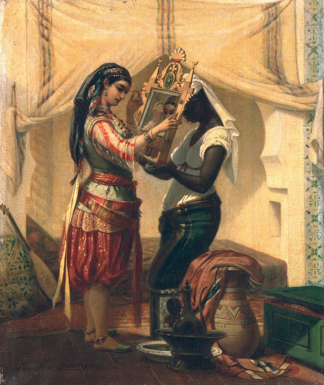 مرحاض Odalisque بواسطة ليوبولد دي موليجنون