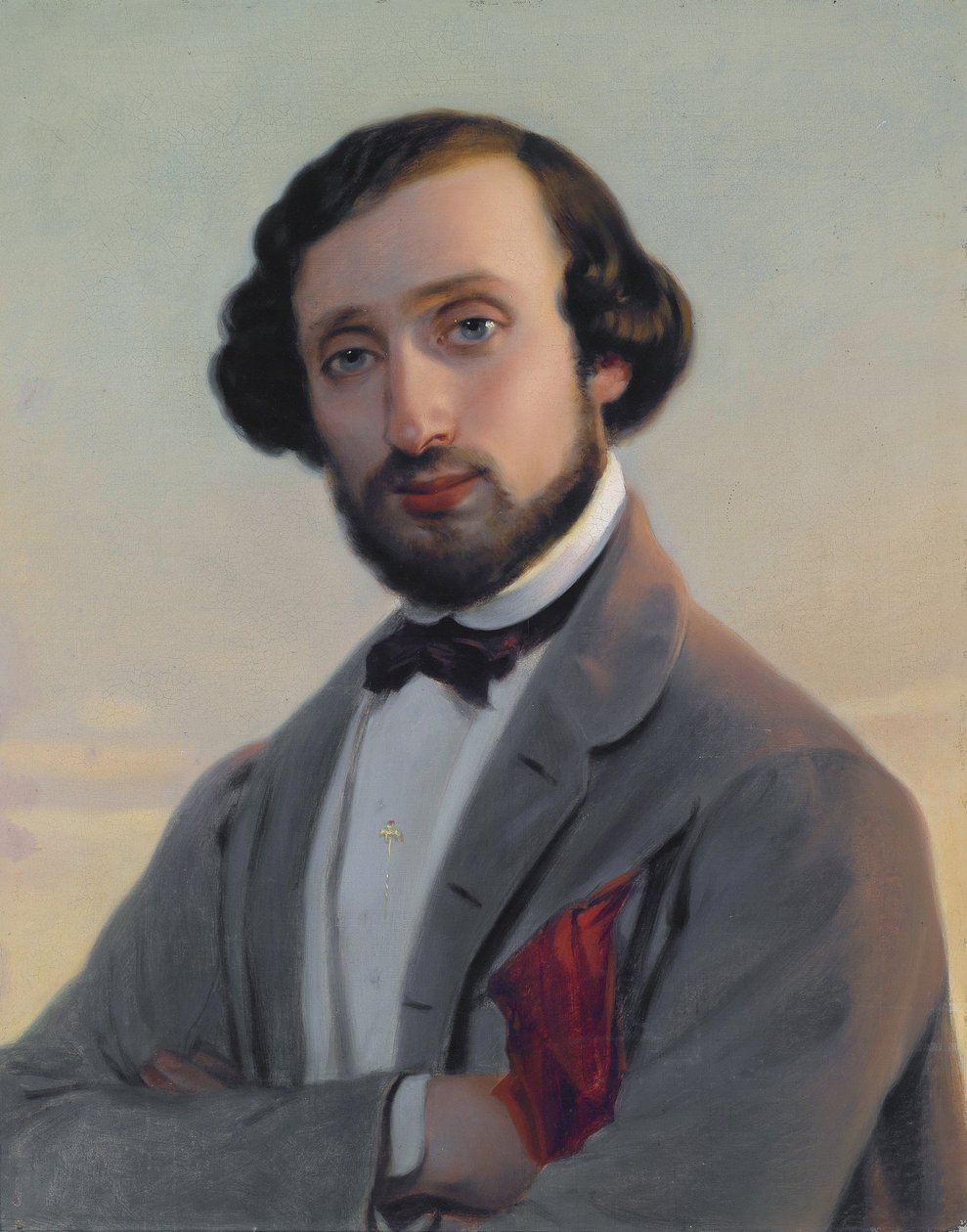 صورة لودفيج أوجست فرانكل فون هوشوارت (1810-1894) بواسطة ليوبولد بولاك