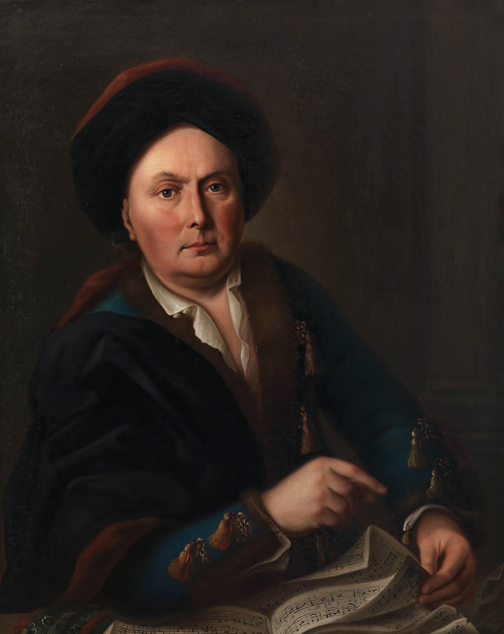 صورة للمغني لودفيج لوديويجك فان بيتهوفن 1712-1773 ... ، 1773. بواسطة ليوبولد رادو