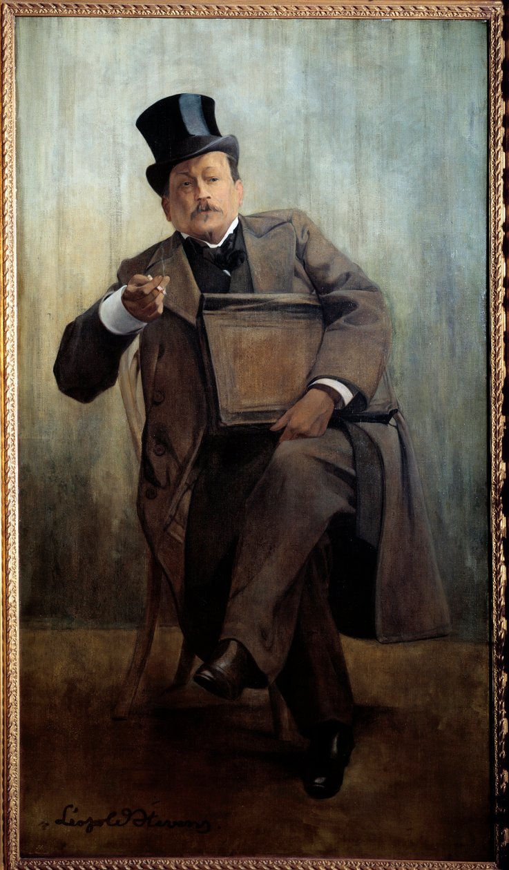 صورة لجورج كورتلاين (1858-1929) رسم للكاتب ليوبولد ستيفنز (1866-1935) القرن العشرين صن. 1،6x0،8 م باريس ، متحف كارنافاليت - صورة جورج كورتلاين (1858-1929) ، كاتب. رسم ليوبولد ستيفنز (1866-1935) ، القرن العشرين. 1.6 مرة بواسطة ليوبولد ستيفنز