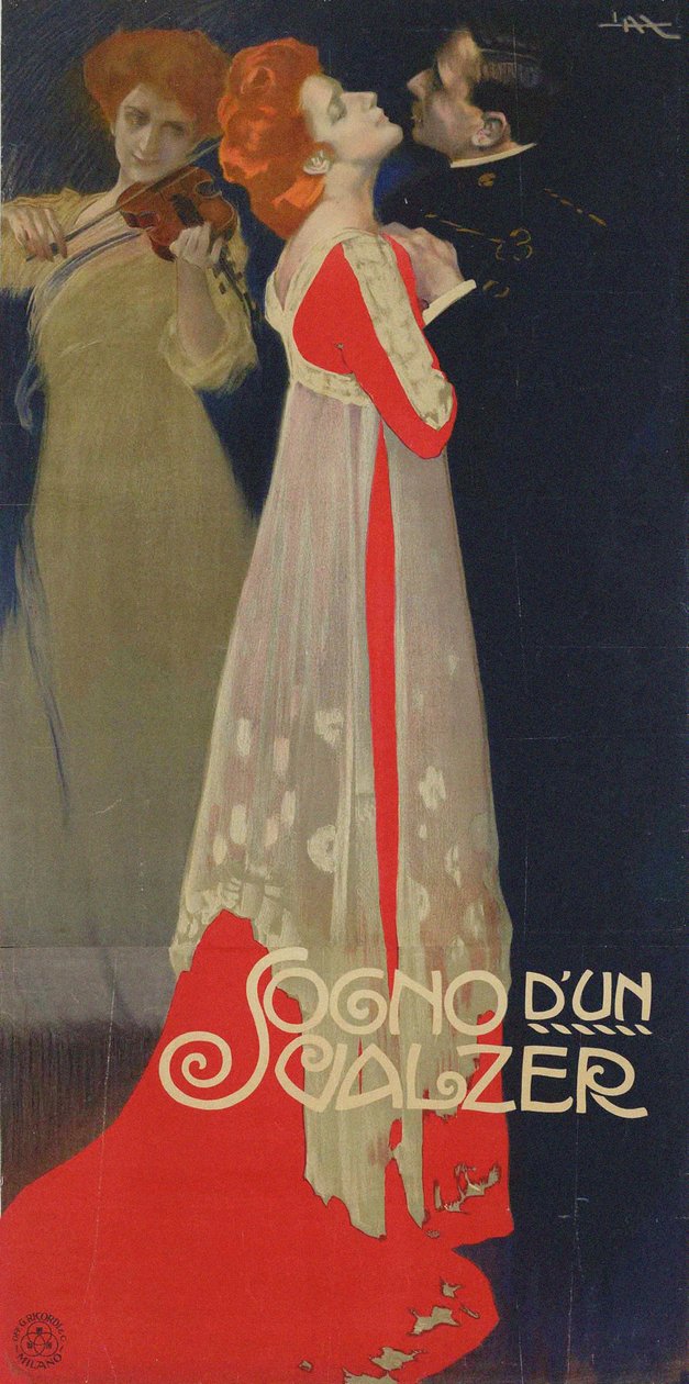 حلم الفالس ، 1910. بواسطة ليوبولدو ميتليكوفيتز
