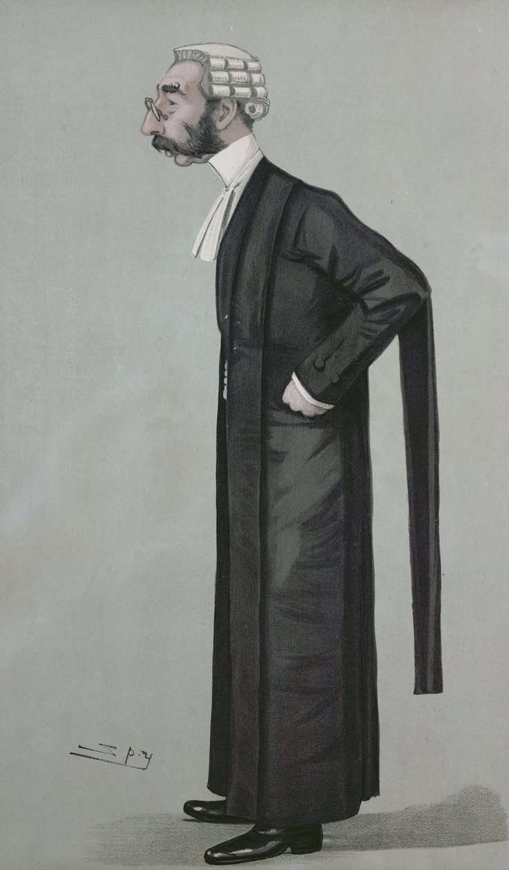 محامي رياضي ، من "فانيتي فير" ، 17 مارس 1898 بواسطة ليزلي ماثيو وارد