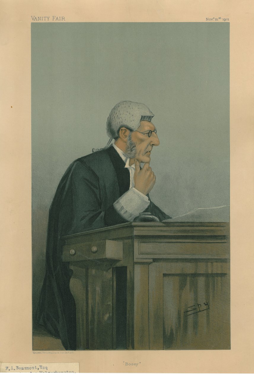 بوسي (FA Beaumont) ، 1901 بواسطة ليزلي ماثيو وارد