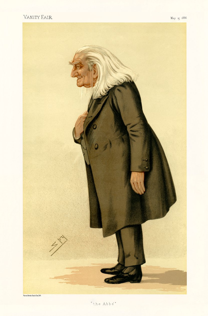 فرانز ليزت - يقف صورة بواسطة ليزلي ماثيو (1851-1922) وارد