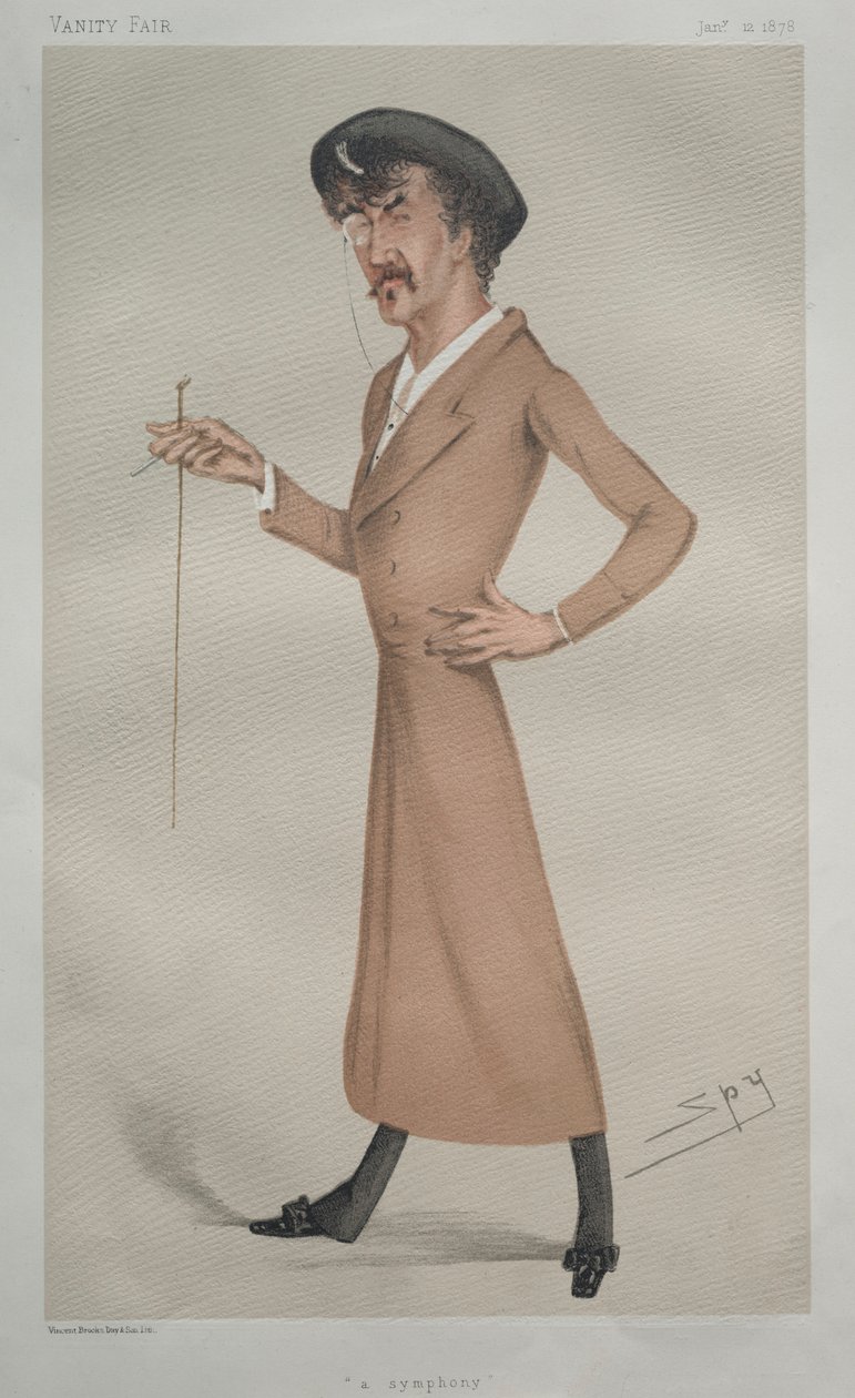 سيمفوني ويسلر ، 1878. بواسطة ليزلي ماثيو
