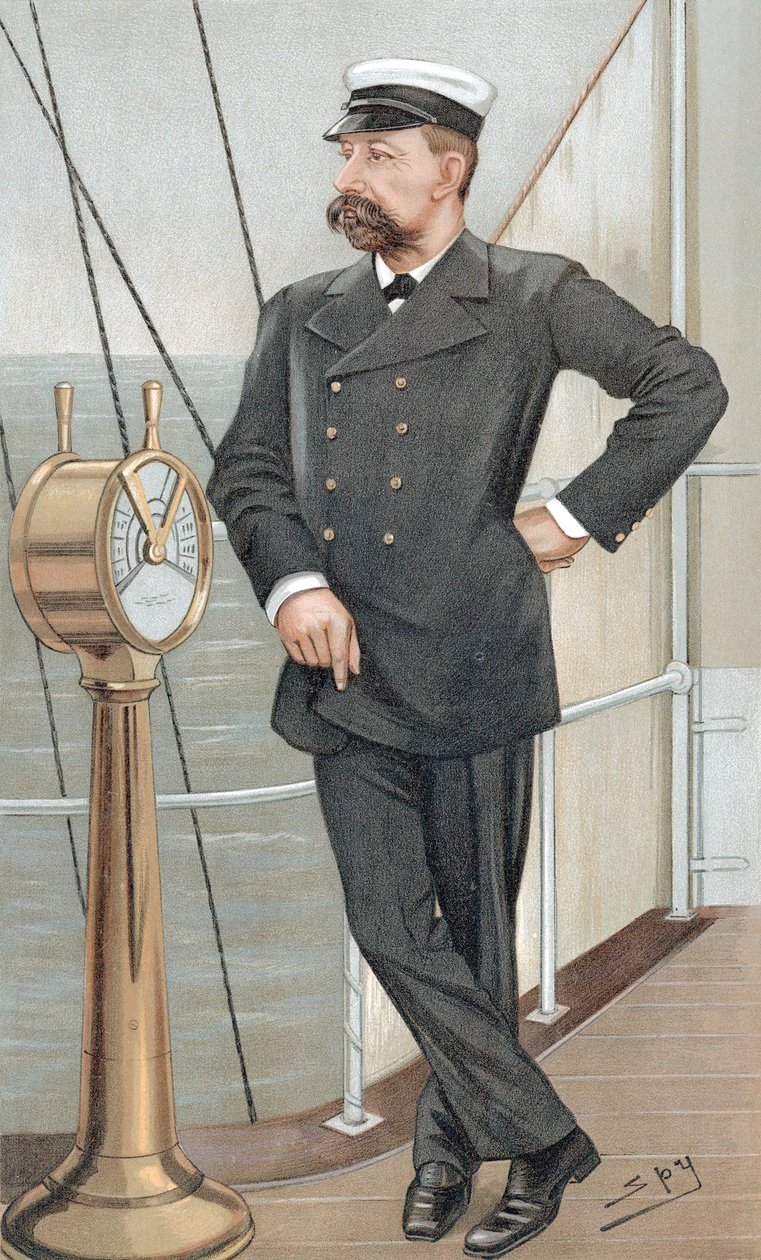 ألبرت الأول ، أمير موناكو 1848-1922 ، عالم المحيطات الهواة ، 1900 بواسطة ليزلي ماثيو وارد