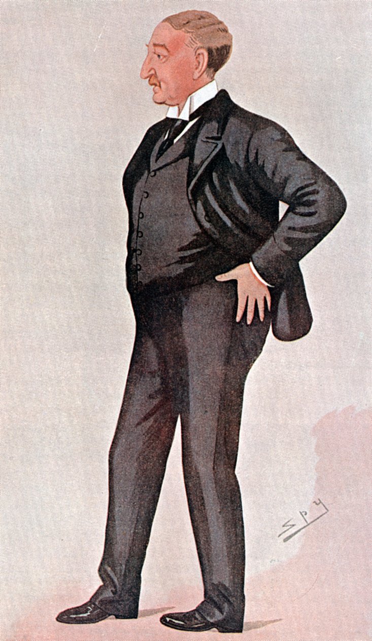سيسيل رودس ، جنوب أفريقيا المولودة في بريطانيا ، الممول ، رجل الدولة وباني الإمبراطورية ، 1891 بواسطة ليزلي ماثيو وارد