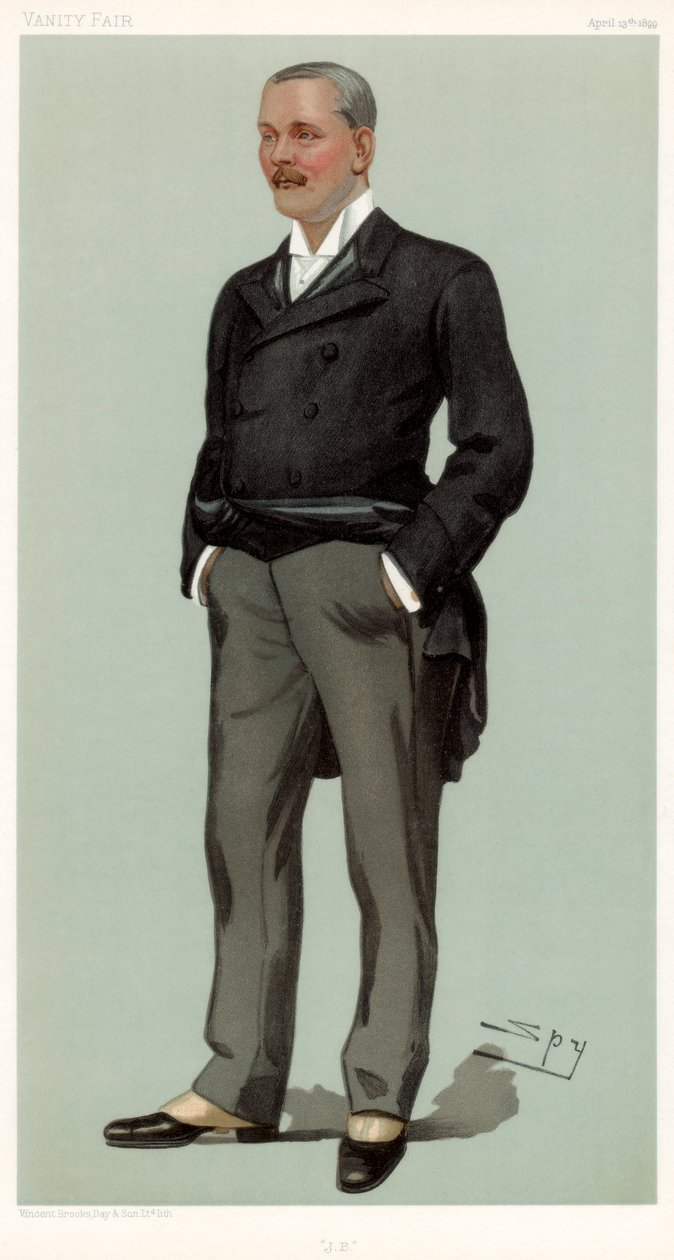 JB ، John Balfour ، 1st Baron Kinross ، محامٍ وسياسي اسكتلندي ، 1899 بواسطة ليزلي ماثيو وارد