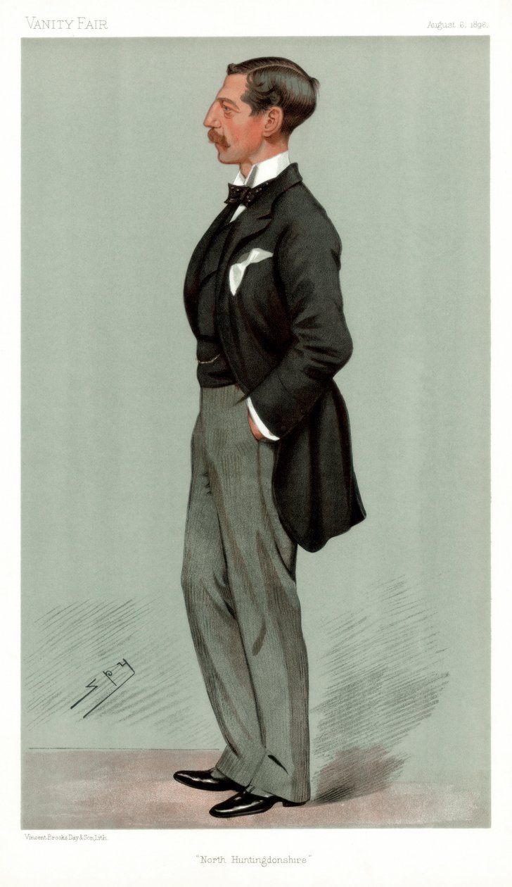 North Huntingdonshire ، Ailwyn Fellowes ، سياسي بريطاني ، 1896. بواسطة ليزلي ماثيو وارد