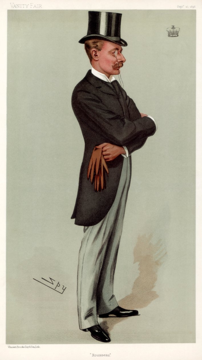 روسو ، دوق بيدفورد ، 1896. بواسطة ليزلي ماثيو وارد
