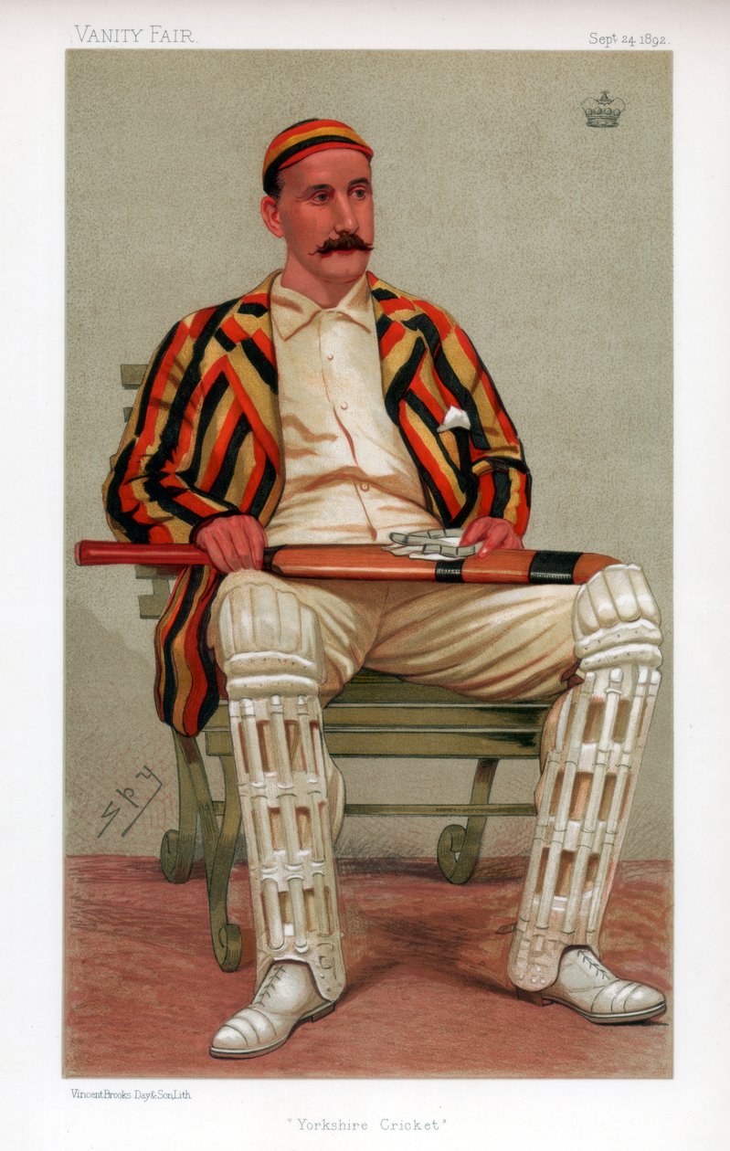 يوركشاير للكريكيت ، 1892 بواسطة ليزلي ماثيو وارد