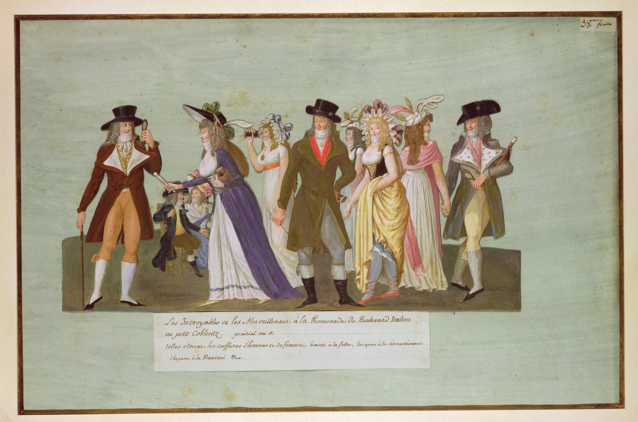 Fol.5 Incroyables et Merveilleuses في Boulevard des Italiens بواسطة الإخوة ليسويور