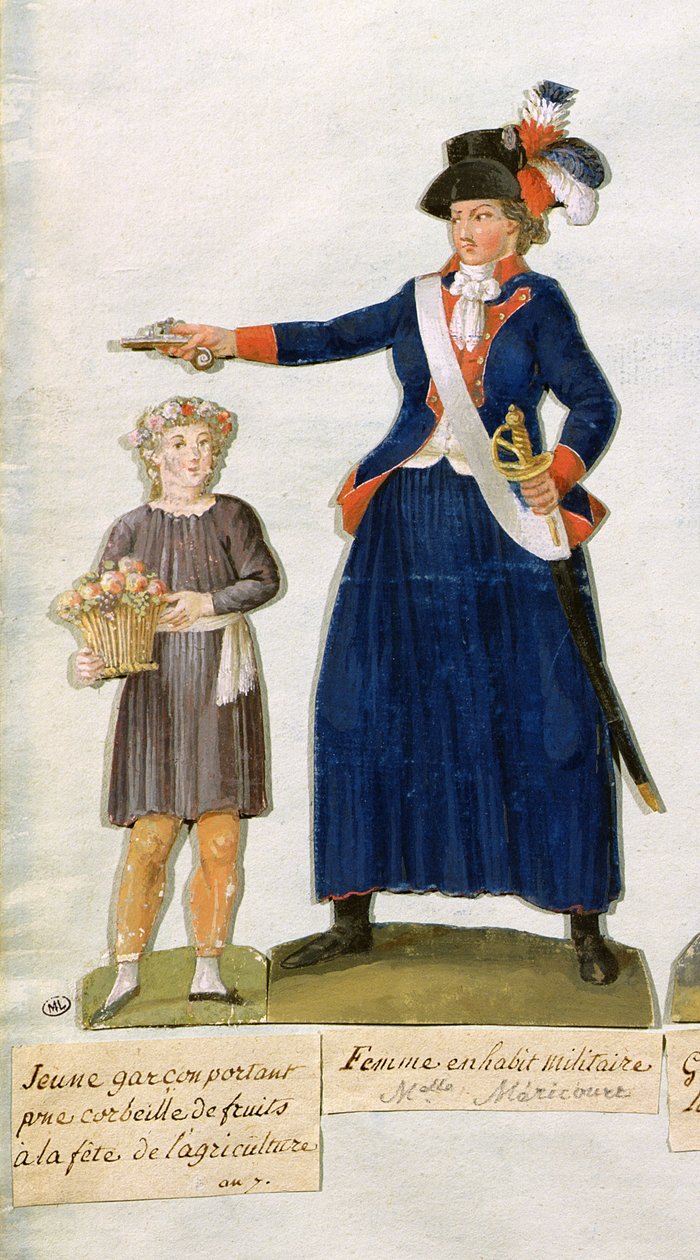 Theroigne de Mericourt (1762-1817) (تفاصيل 247710) بواسطة الإخوة ليسويور