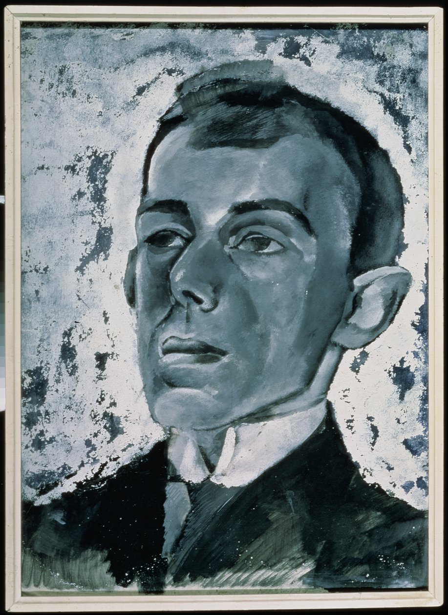 صورة للشاعر أوسيب ماندلستام (1891-1938) (غواش على ورق) بواسطة ليف أليكساندروفيتش بروني