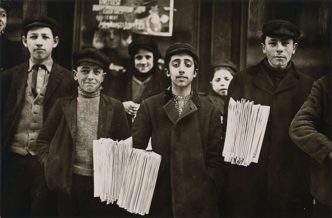 هارتفورد نيوزبويز ، 1909. بواسطة لويس ويكس هاين