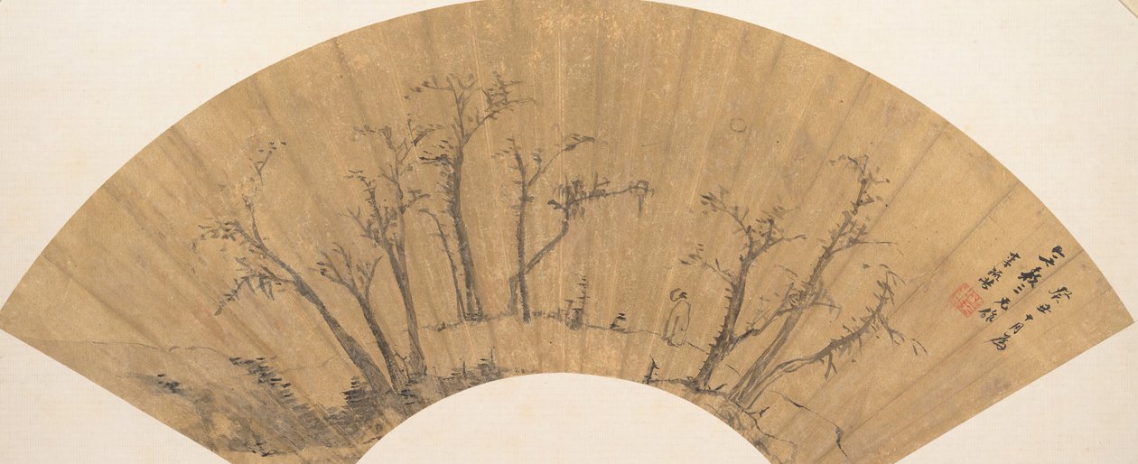 المناظر الطبيعية ، 1613. بواسطة لي ليوفانغ