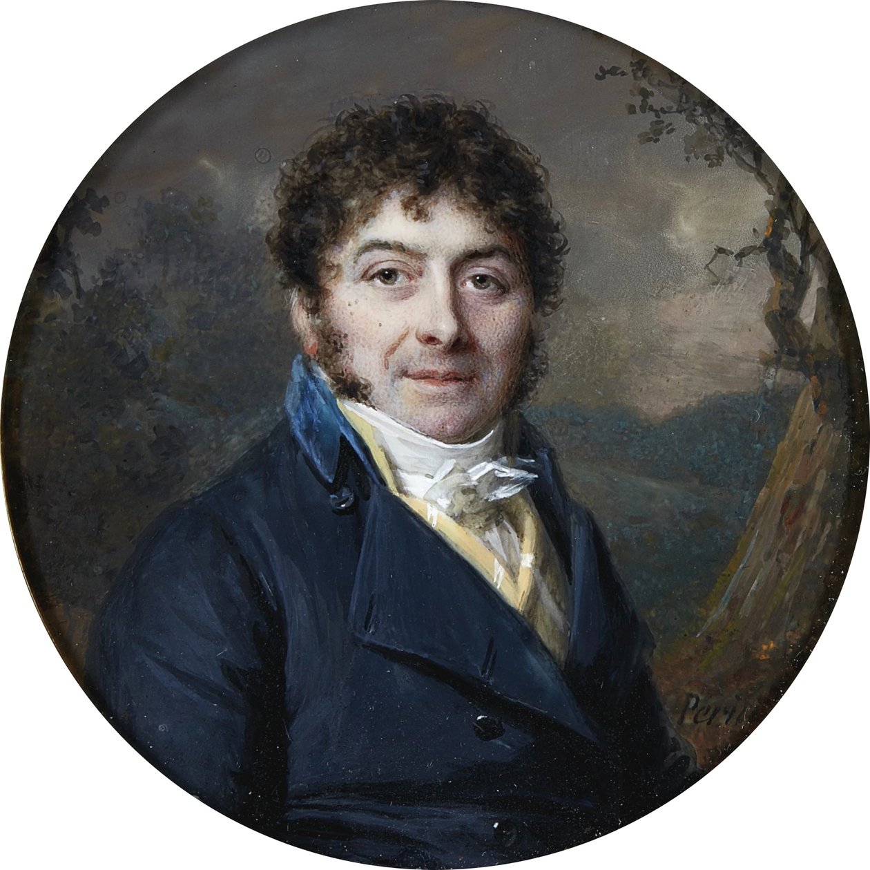 بورتريه لمارك-أنطوني ديساوجيه (1772-1827) بواسطة عزيزي لويس بيرين سالبرو