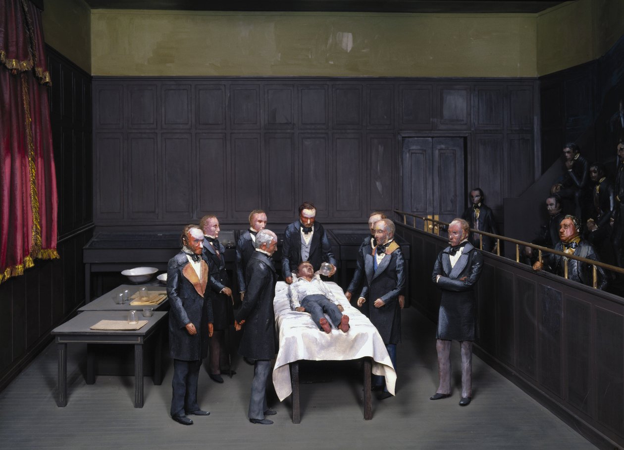 Anaesthetists at Work (premiere operation avec anesthesie, anesthesiste) بواسطة غير معروف غير معروف