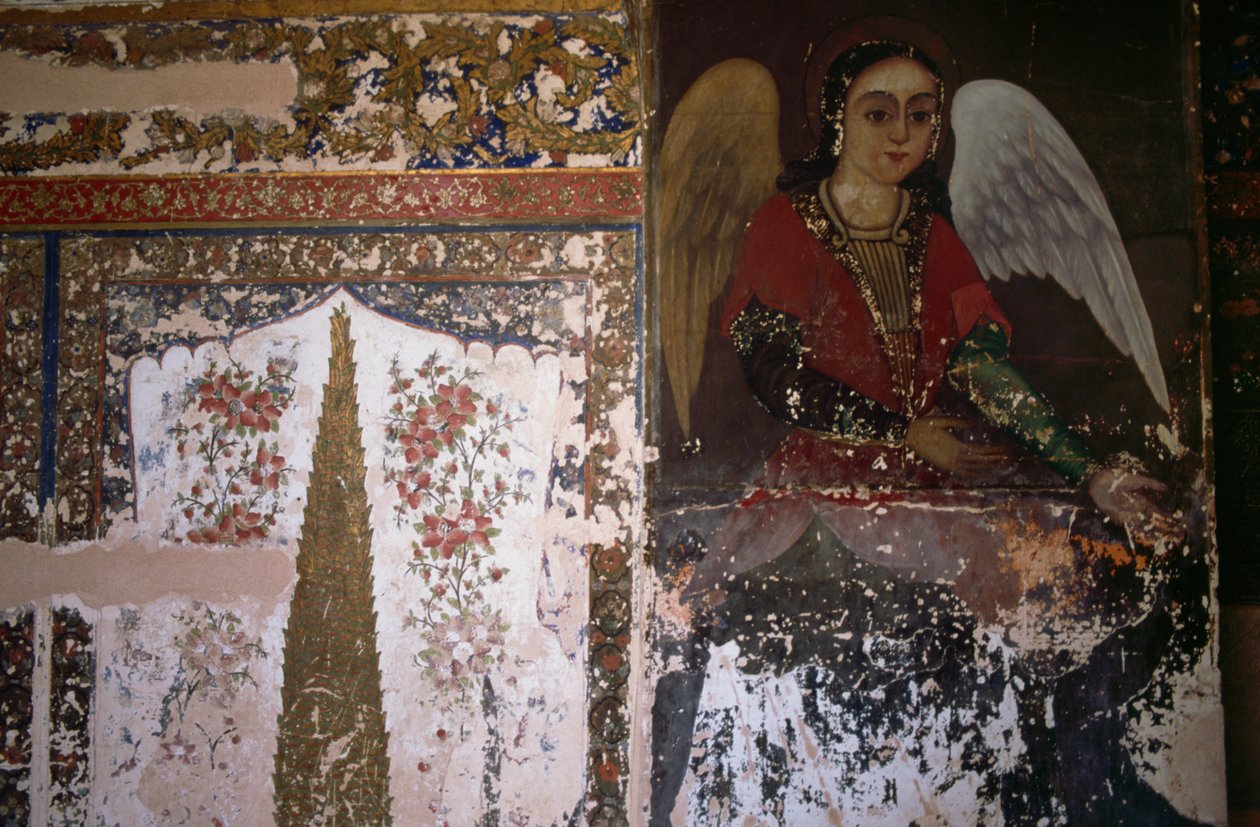 Angel, Armenian Vank cathedral or Church of Saintly Sisters, Isfahan (Esfahan), Iran بواسطة غير معروف غير معروف