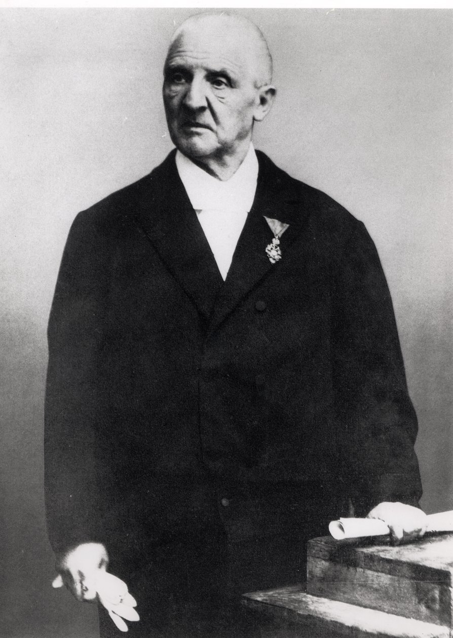 Anton Bruckner (1824-96) (b/w photo) بواسطة غير معروف غير معروف