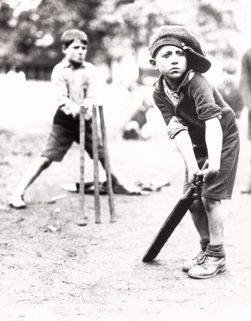 Boys playing cricket بواسطة غير معروف غير معروف